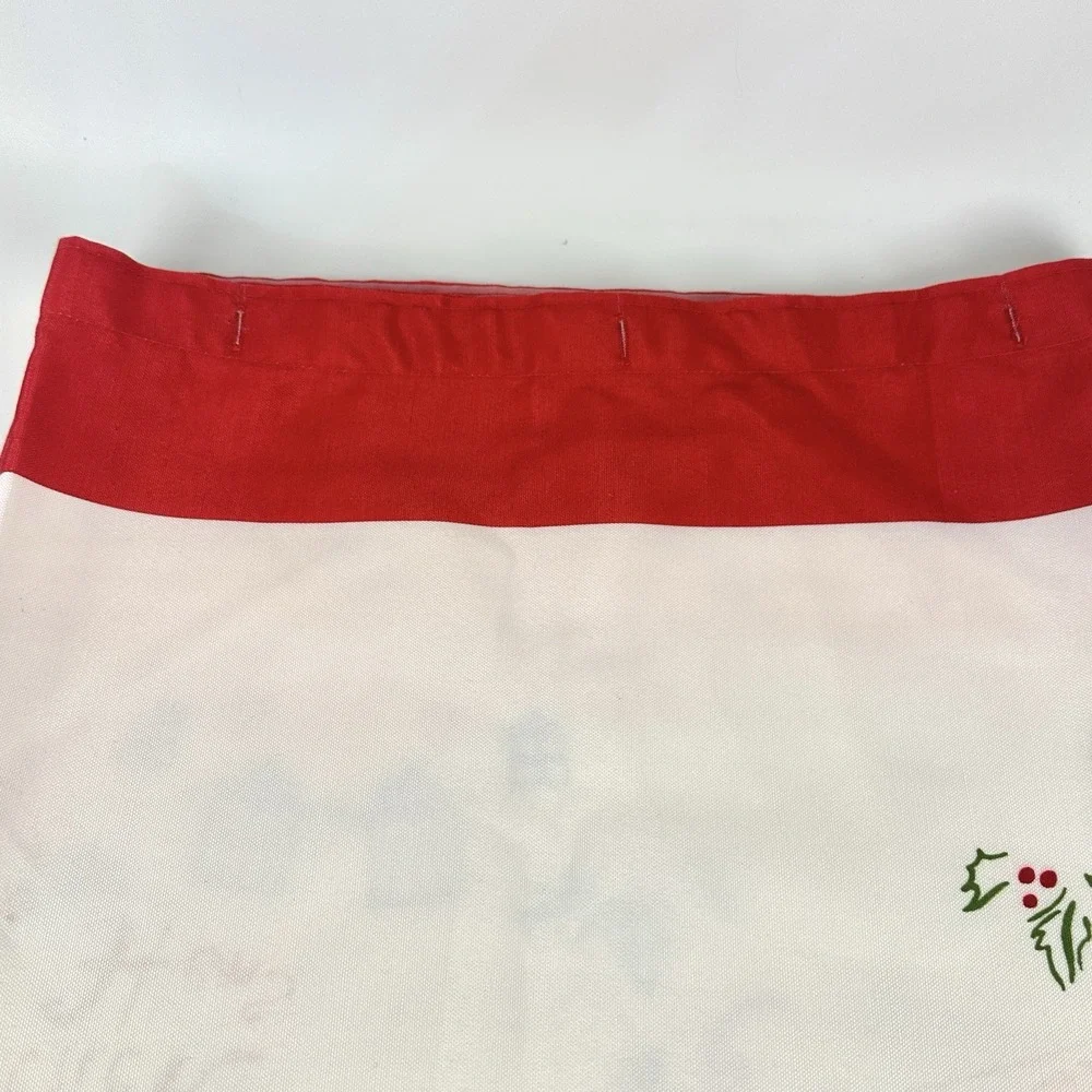 Lenox American by design 12 days Christmas shower curtain 70x73